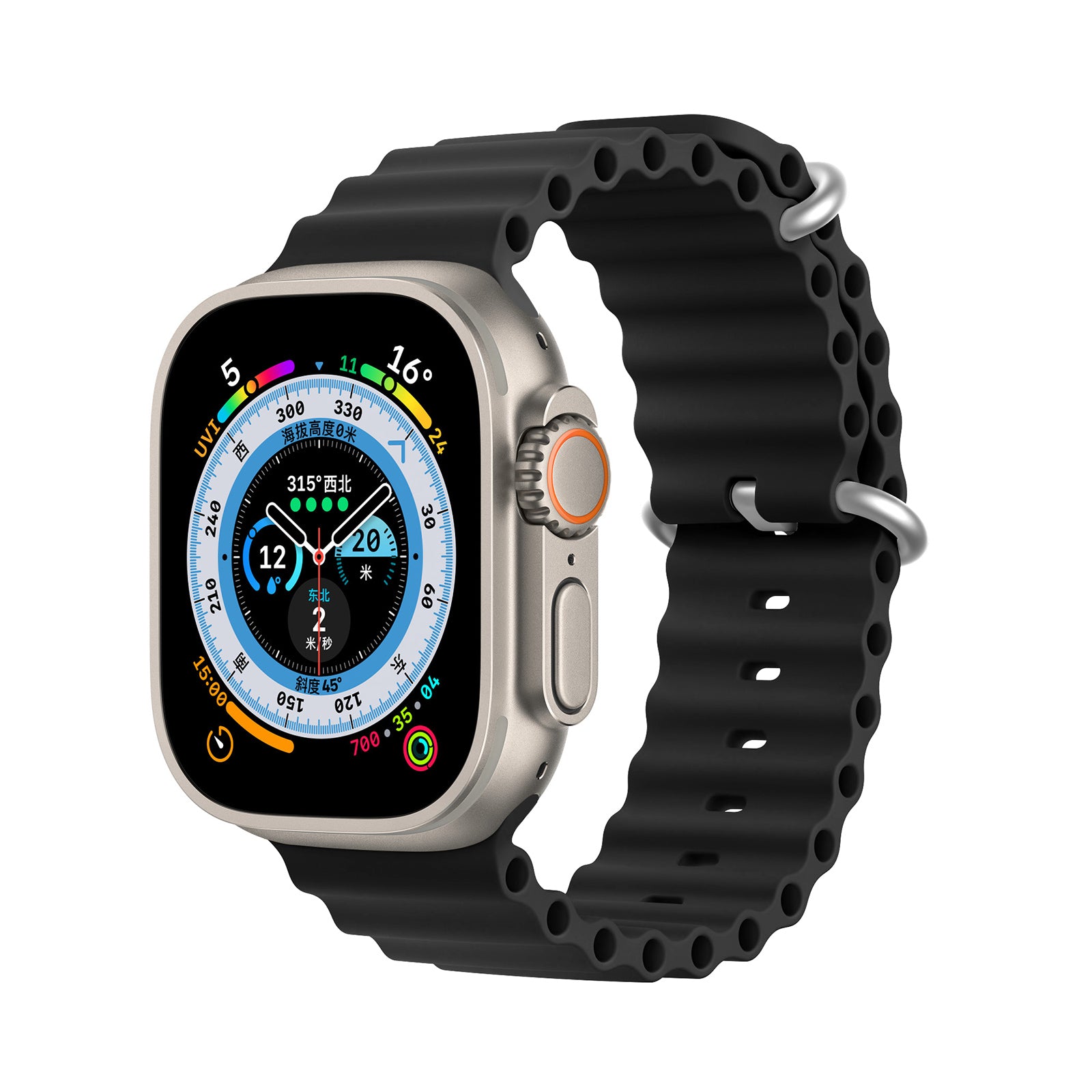 Apple Watch Strap (45MM/46MM/49MM) Ocean Wave Series DUX