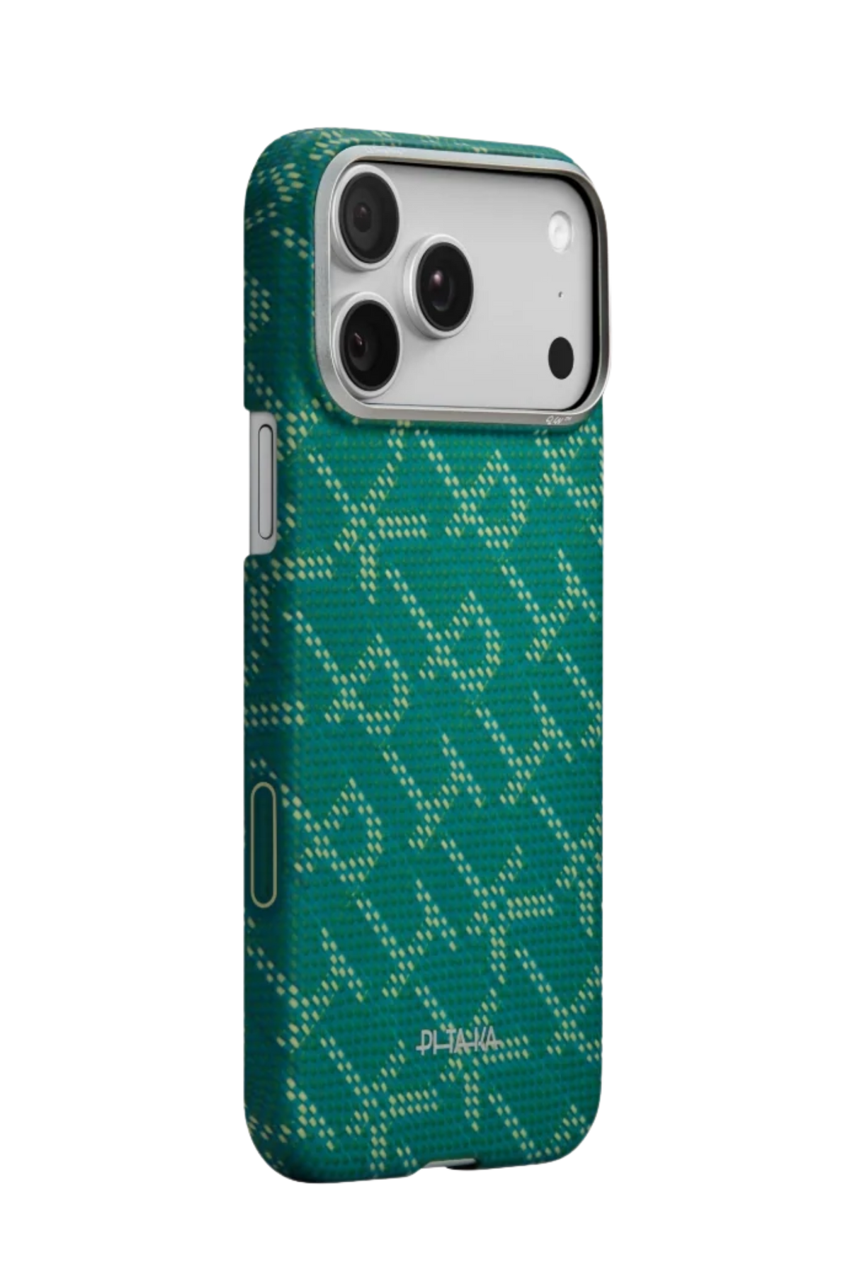 Pitaka Essential Monogram Gold/Green iPhone 17 Pro/Max