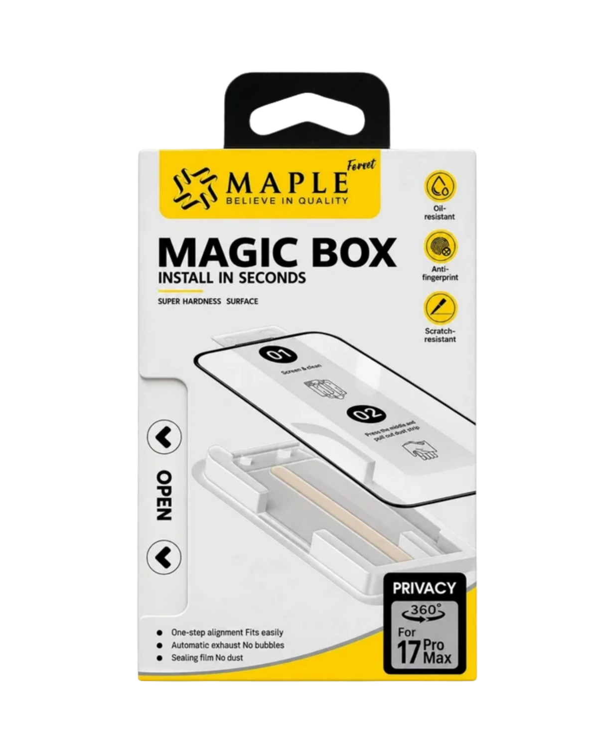 Maple Protector 360° Privacy (iPhone17/18)