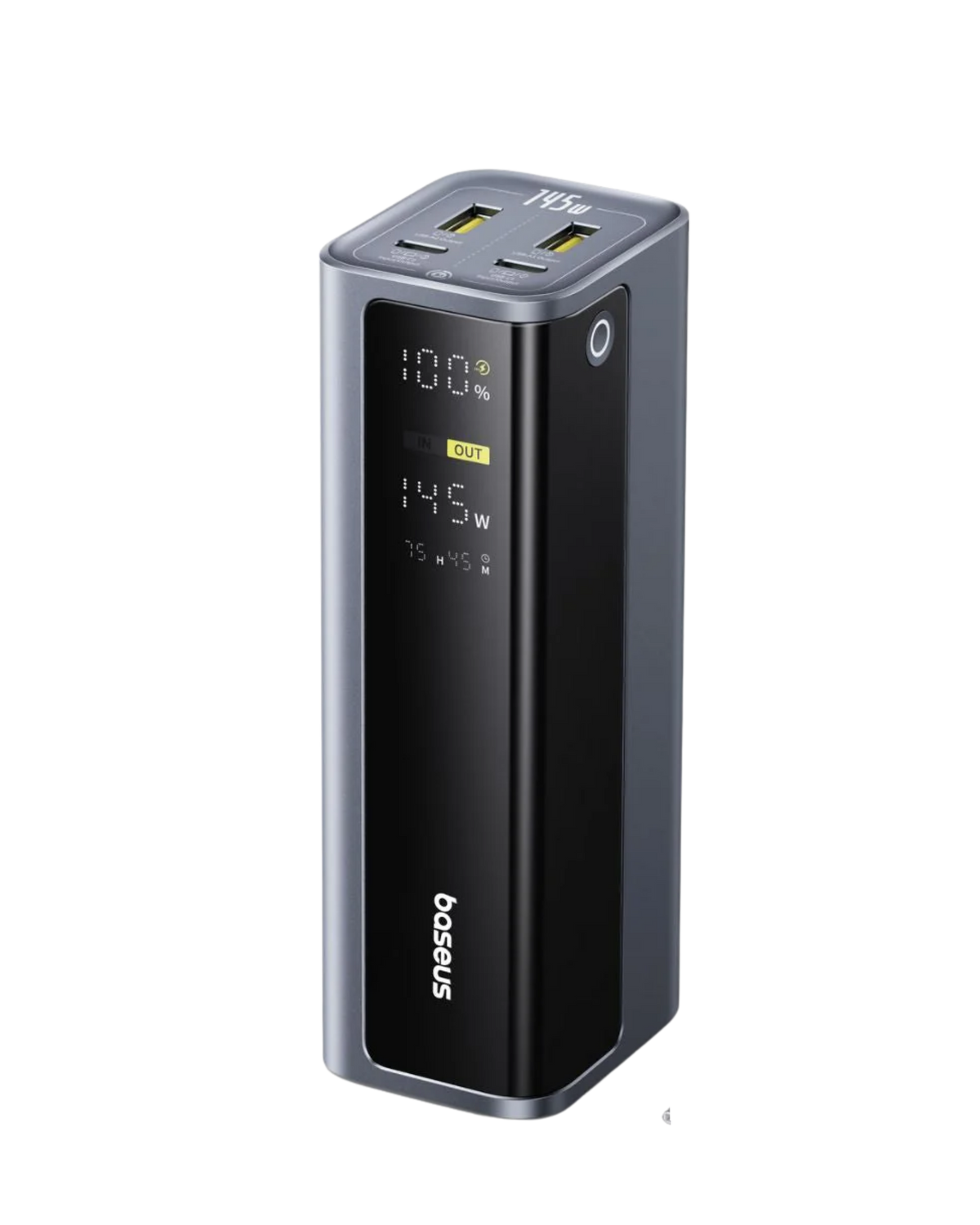 with Digital Display 20800mAh 145W Space Grey (Includes Type-C to Type-C Cable 1M 100W) (P-00)
