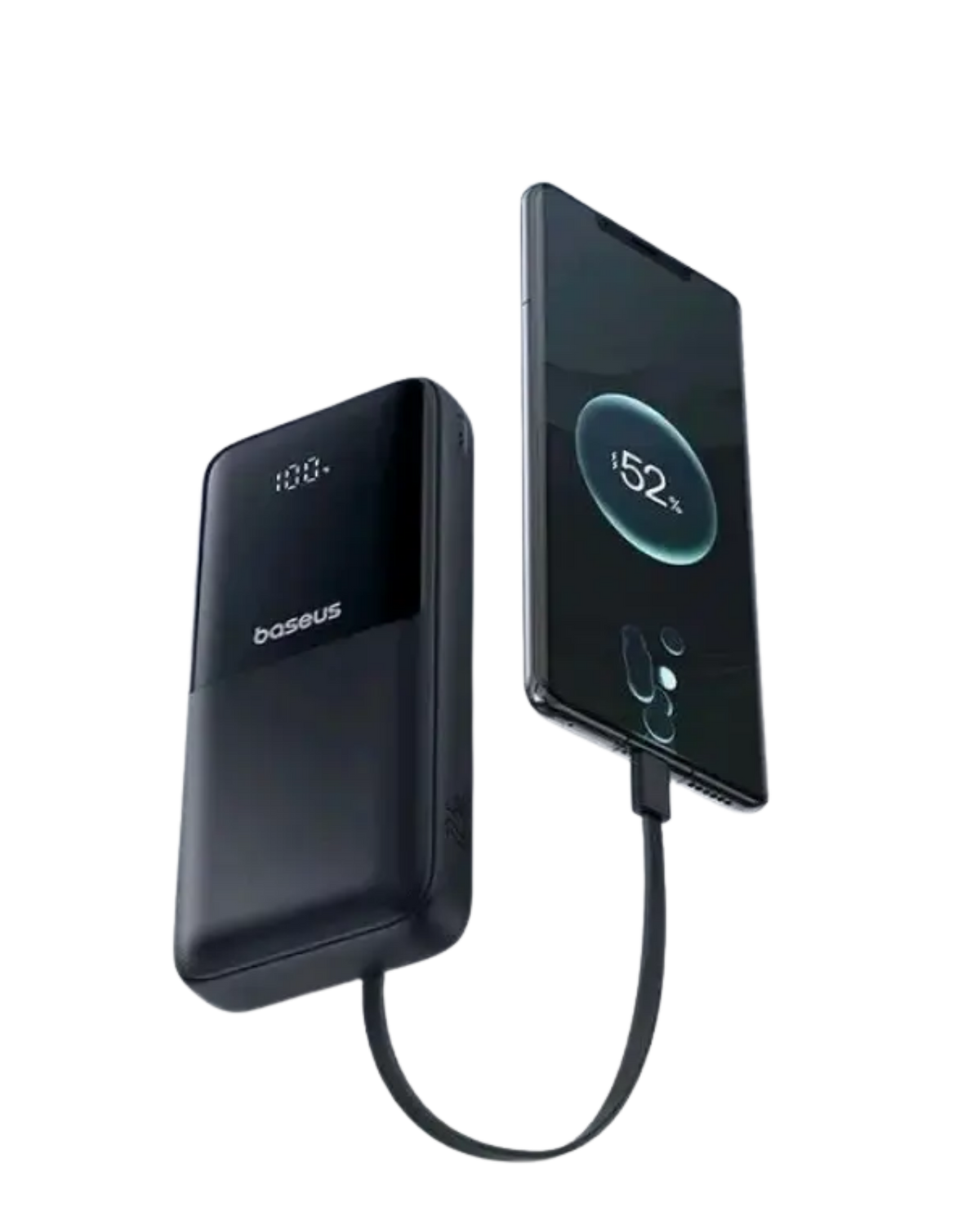 Display 20000mAh 22.5W Cosmic Black (Includes: Simple Data Cable USB-A to USB-C 3A 0.2m JPZY Black) (P-00)