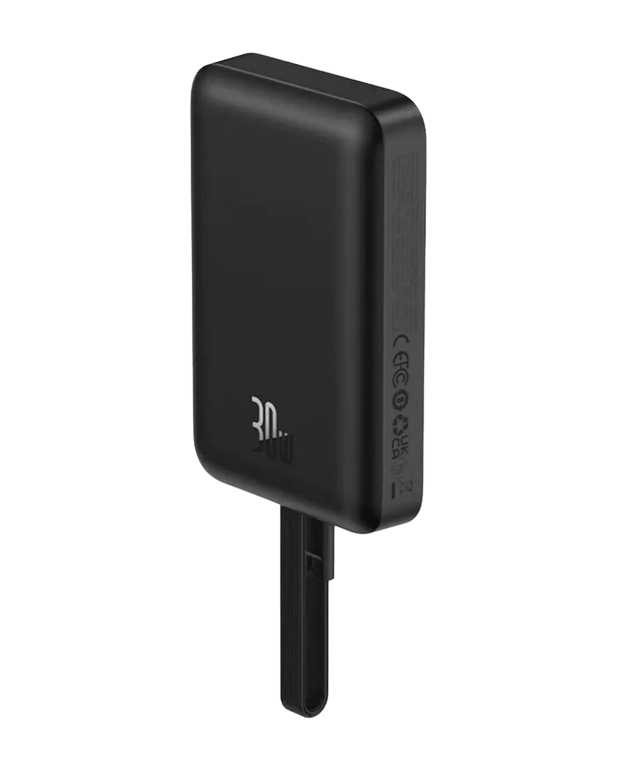 Baseus Magnetic Mini Wireless Fast Charge Power Bank Type-C Edition 10000mAh 30W Cluster Black (P1002210B113-00)