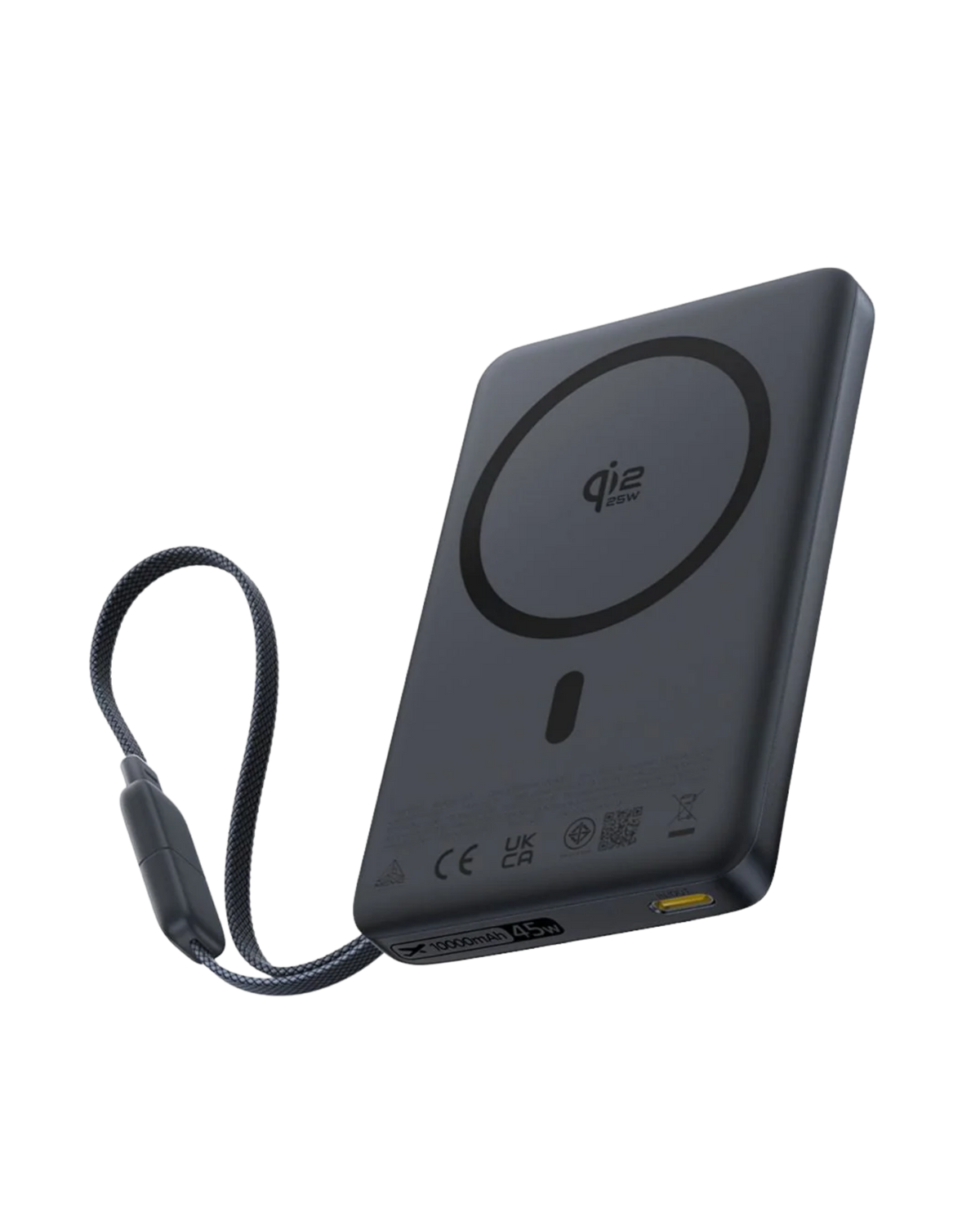 Bank 10000mAh 45W Cosmic Black (Includes Simple Braided Cable USB-C to USB-C 30cm Black) (E0028Z00)