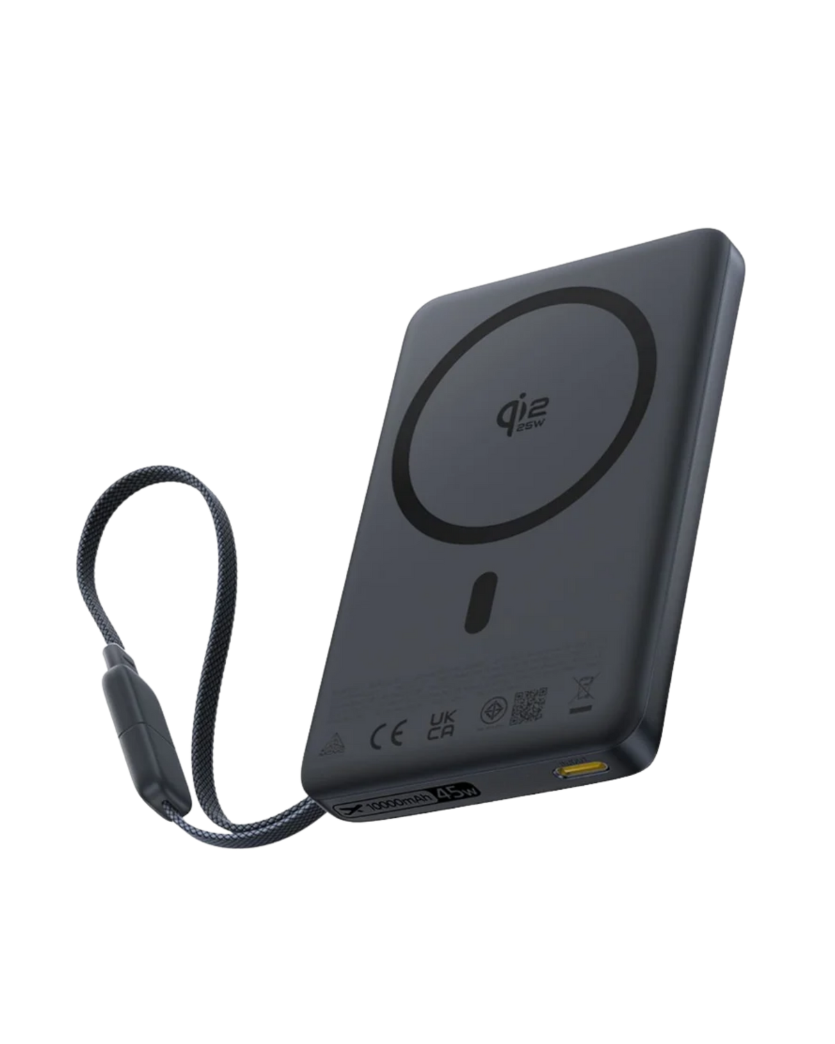 Baseus EnerFill FC21 Qpow 3 Ultra Digital Display Power Bank with Detachable Cable 20000mAh 45W(E0027P00)