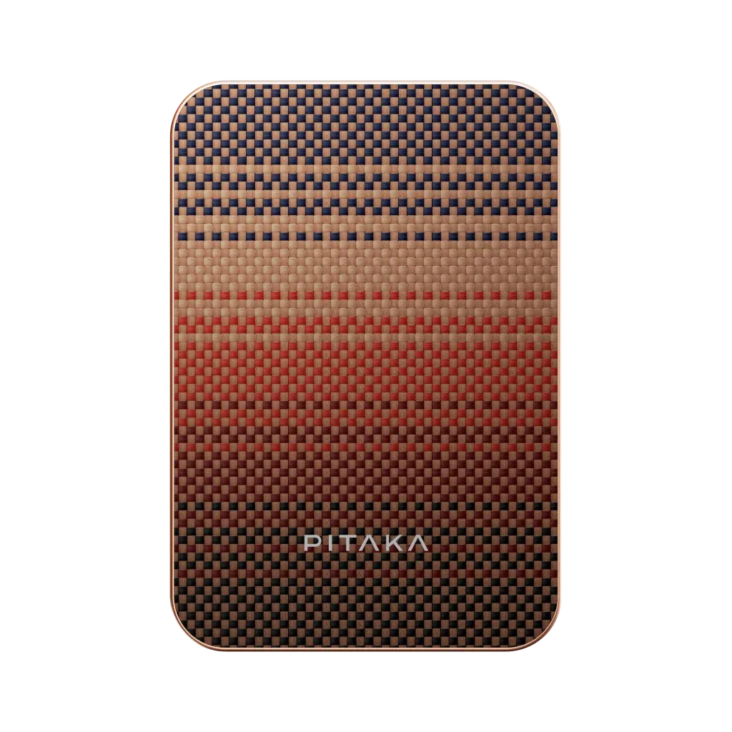 Pitaka Aramid Fiber Magnetic Power Bank (Sunset)