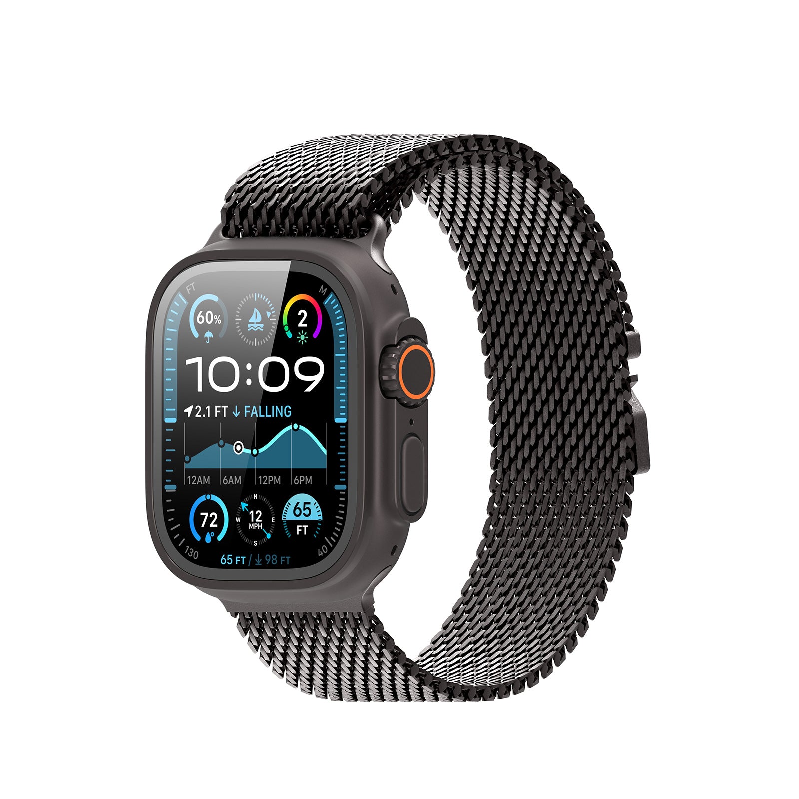 Apple Watch Strap (45MM/46MM/49MM) Milanese Air Series DUX
