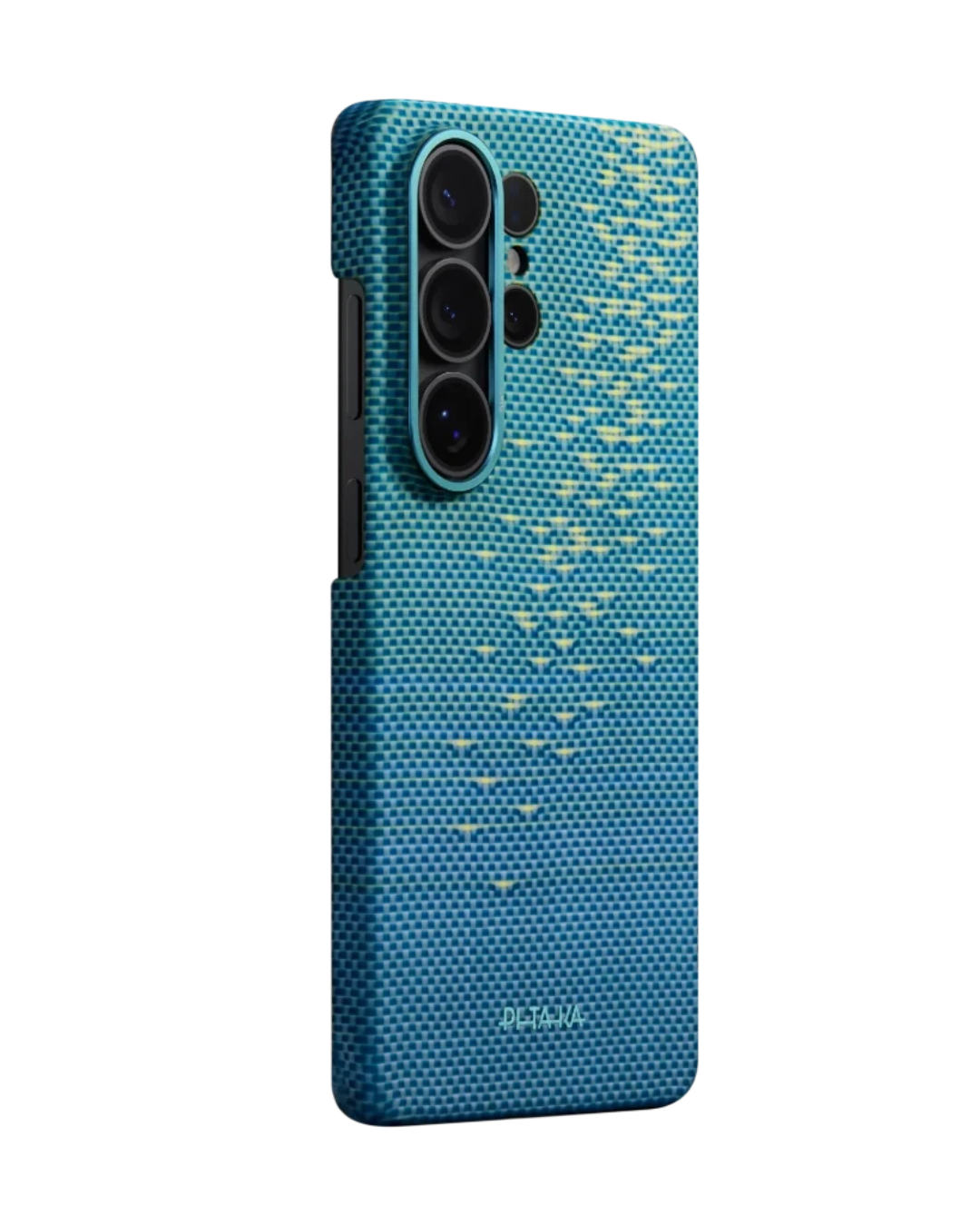 Pitaka Aaron Button Edge Case S26 Ultra - Lucid Blue
