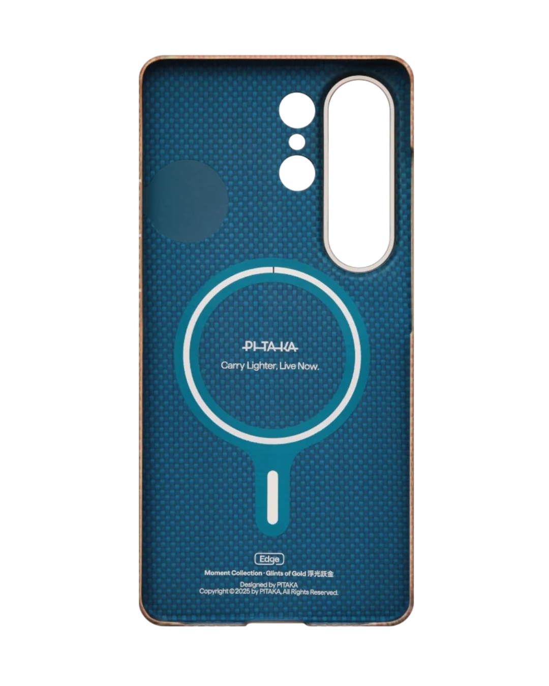 Pitaka Aaron Button Edge Case S26 Ultra - Golden Glints
