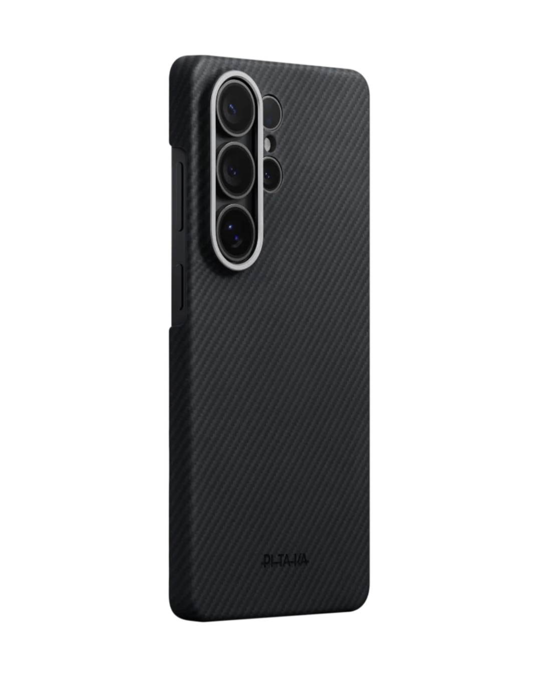 Pitaka Aaron Button Edge Case S26 Ultra - Black/Grey Twill