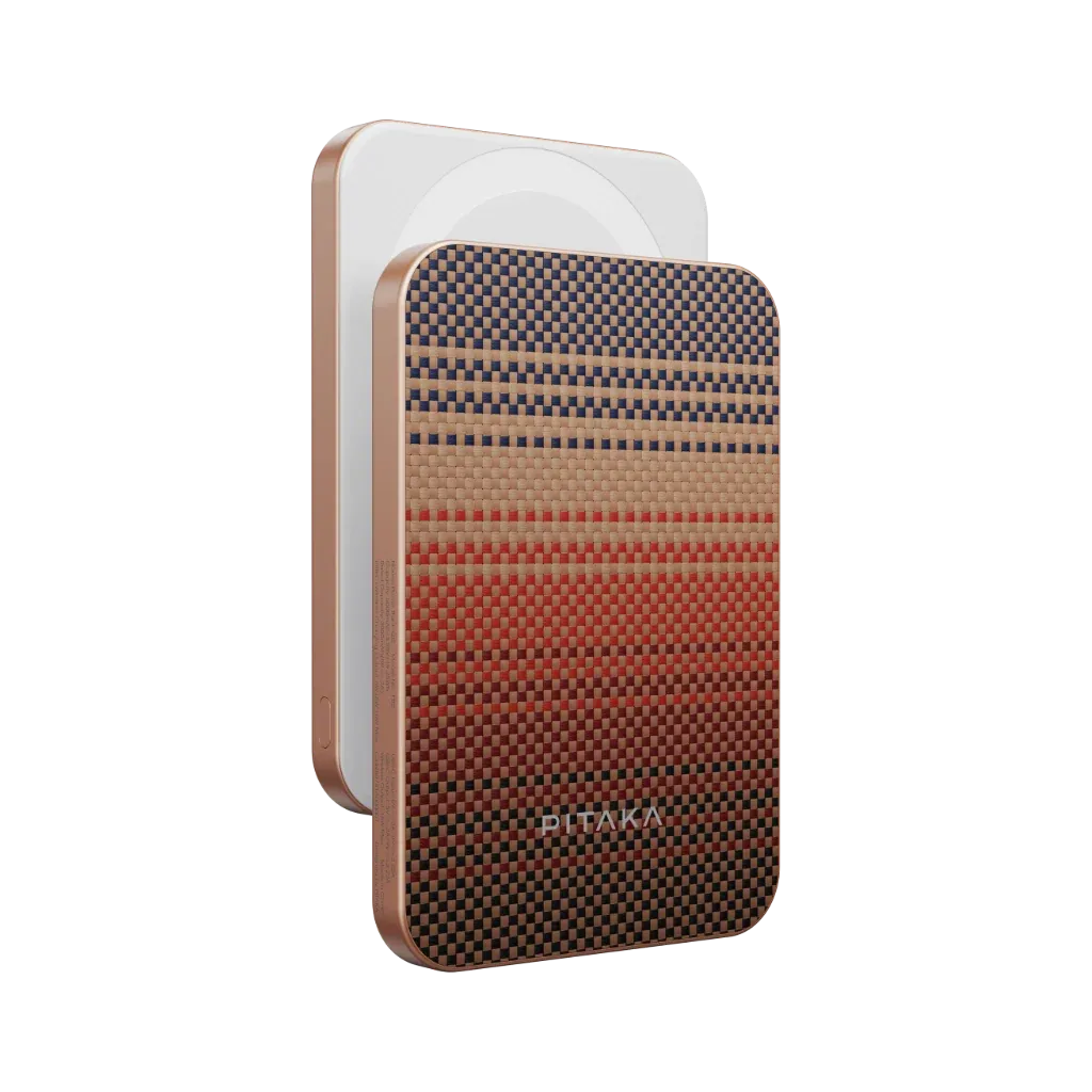 Pitaka Aramid Fiber Magnetic Power Bank (Sunset)